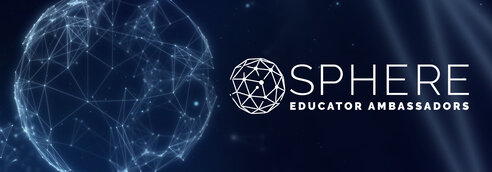 Sphere logo with Ambassador title 