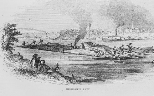 Huck Finn Setting Illustration 3